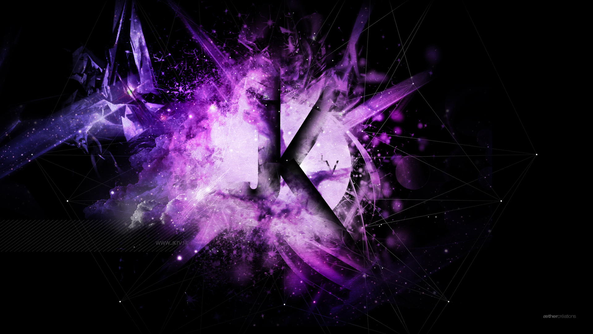 Artwork Fractal purple JK tv