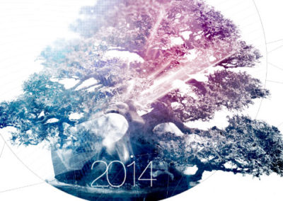 Inoé consulting | Artwork voeux 2014