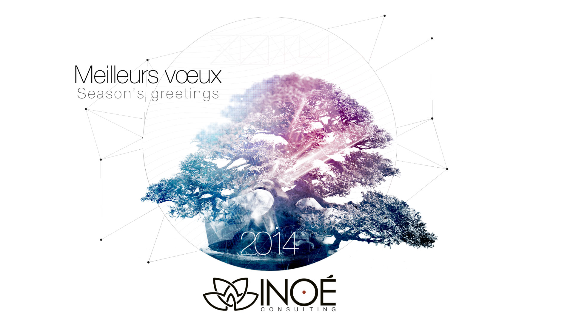 Artwork vœux Inoé consulting