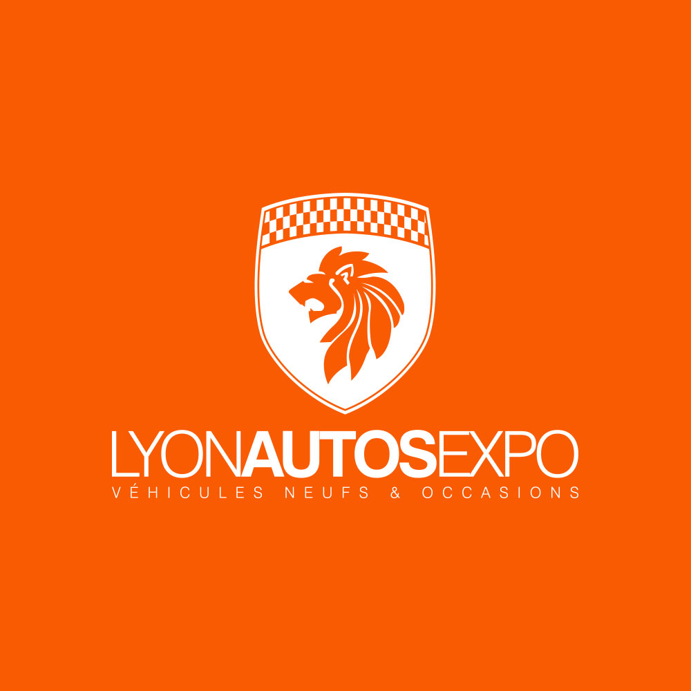 Refonte logo blanc Lyon Autos Expo