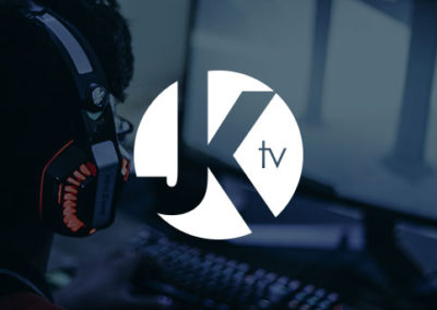 JK tv | Création logo
