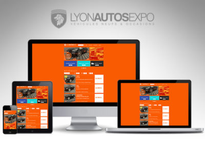 Lyon Autos Expo | Refit de site web
