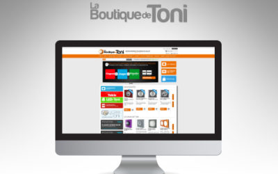 La Boutique de Toni | Refit de site e-commerce