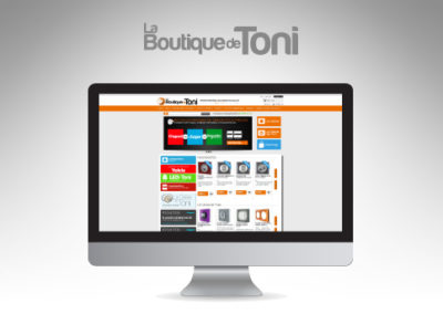 La Boutique de Toni | Refit de site e-commerce