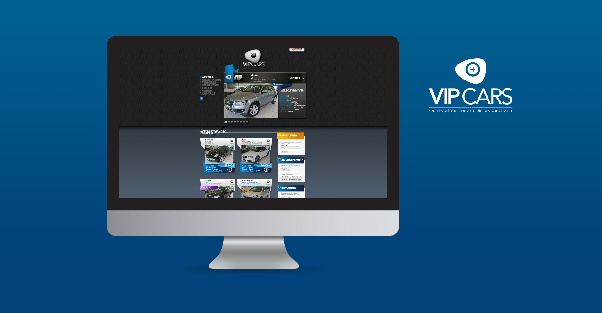 Design site internet VIP Cars
