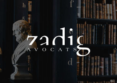 Zadig avocats | Identité visuelle