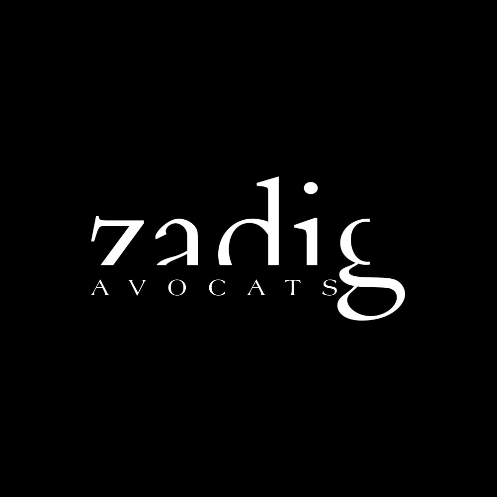 Logo monochrome cabinet Zadig avocats
