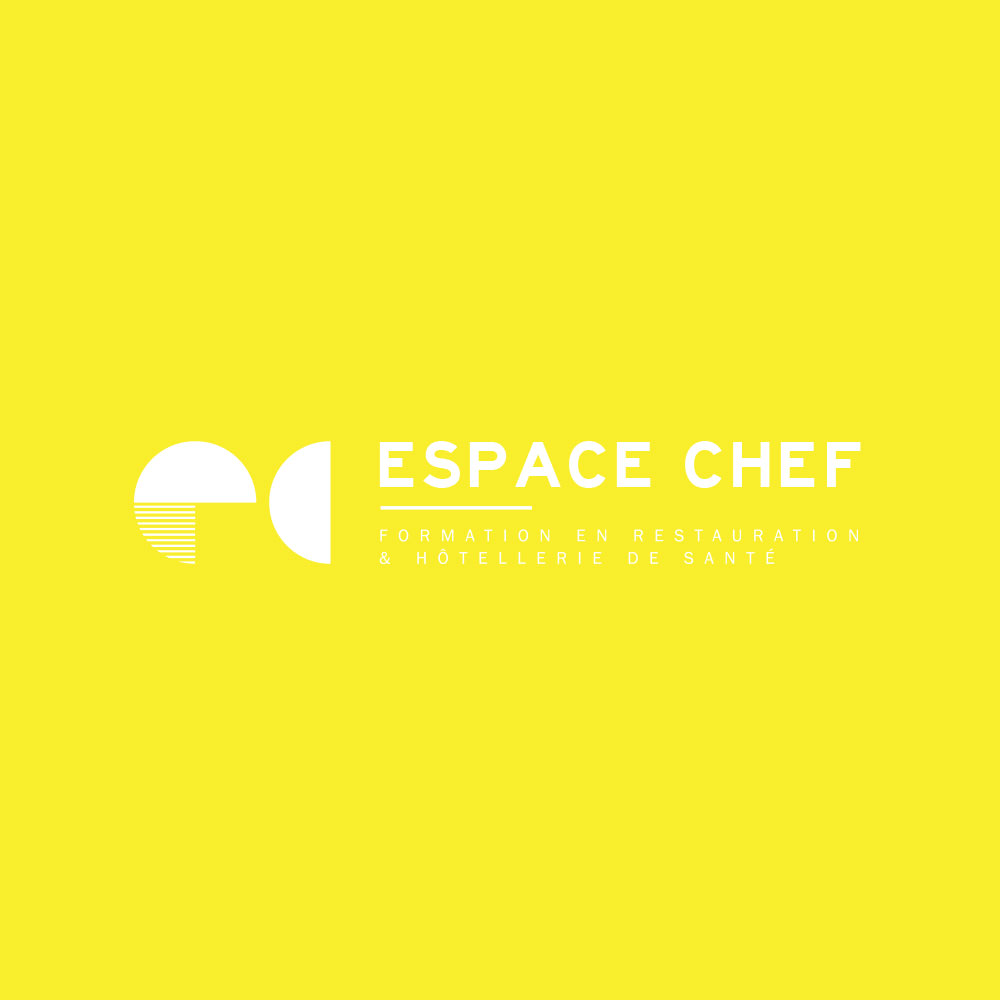 Logo blanc Espace Chef