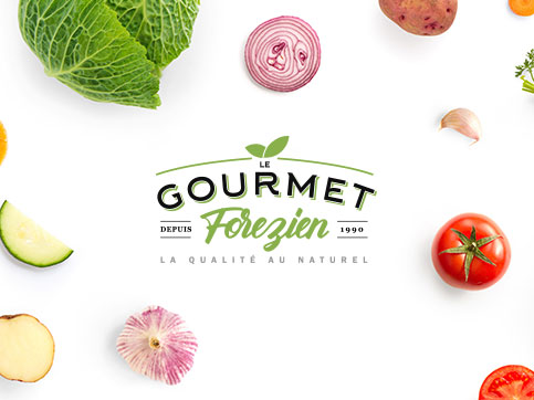 Le Gourmet Forézien | Refonte identité