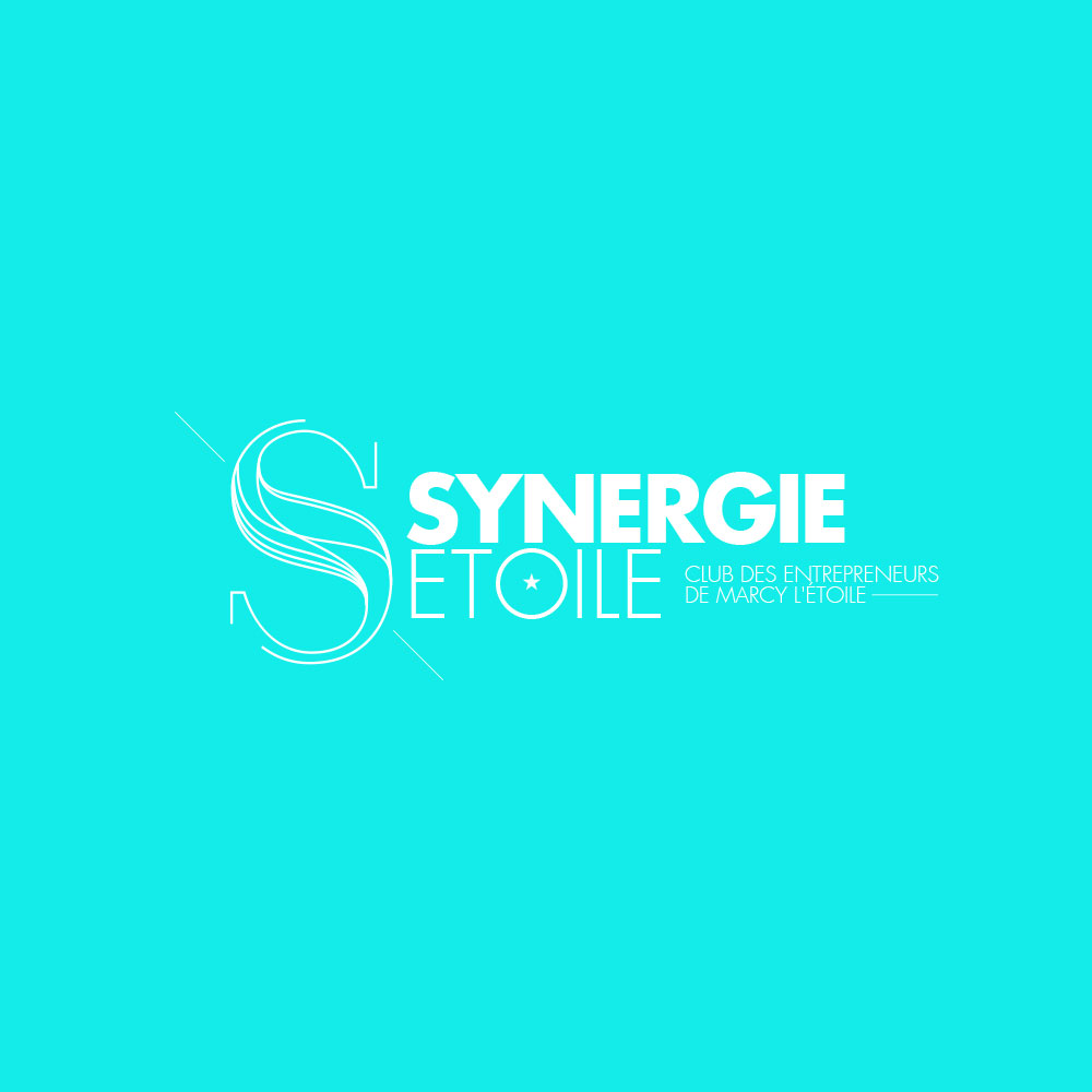 Logo blanc Synergie étoile