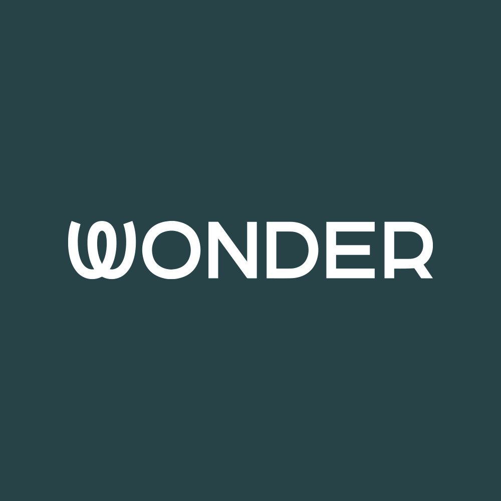 Logo monochrome Wonder