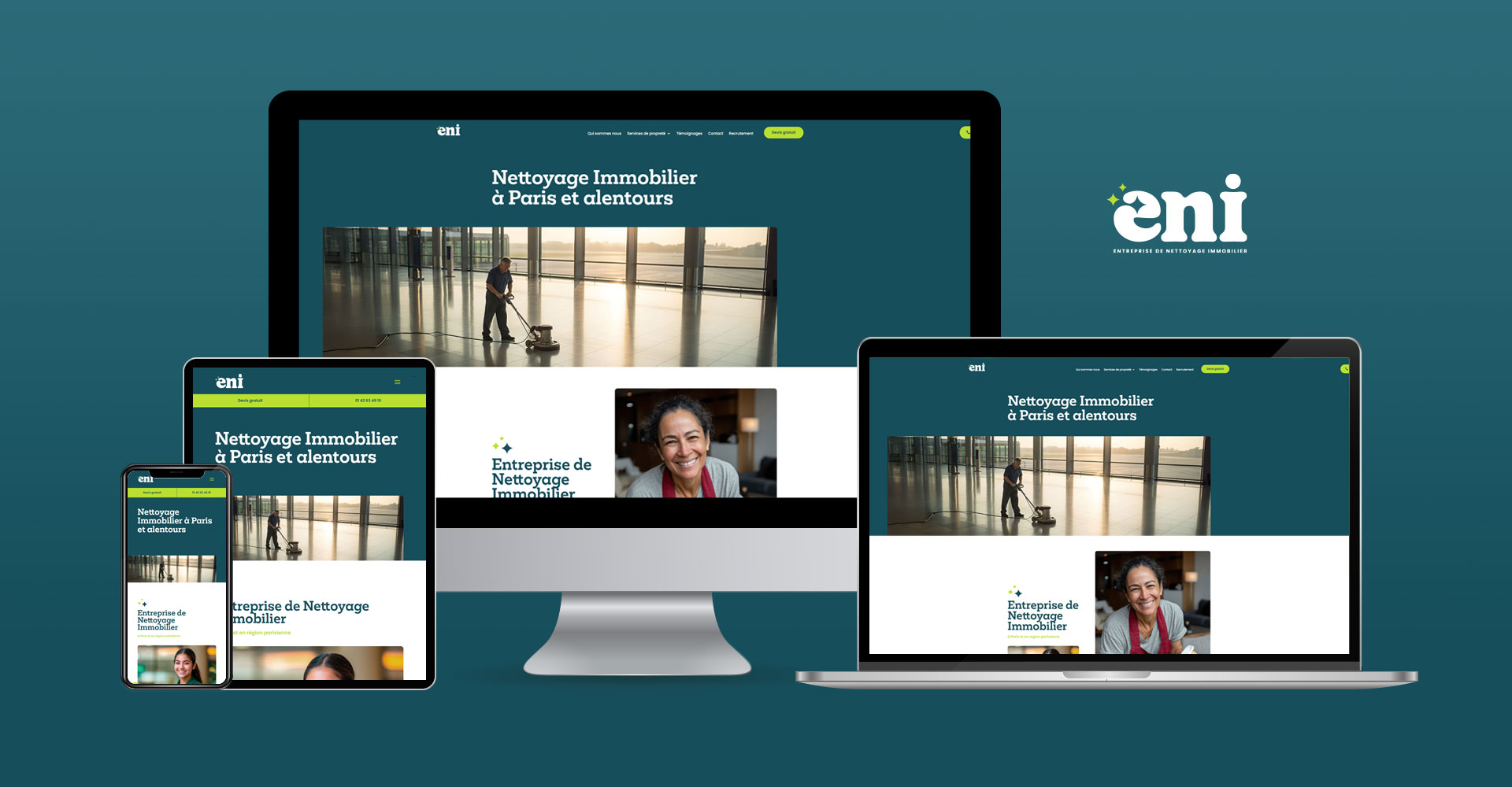 Refonte site internet d'E.N.I