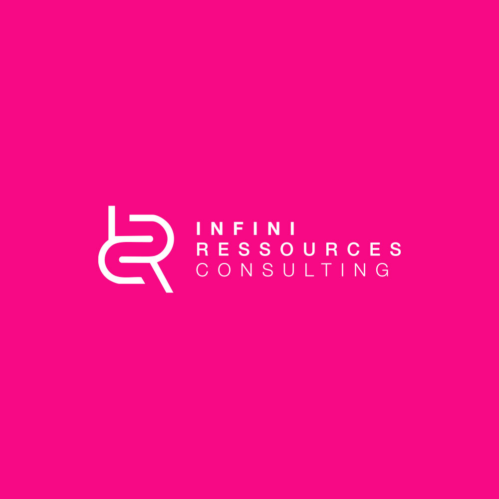 Logo monochrome Infini Ressources Consulting